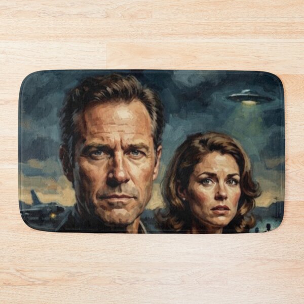 Item preview, Dark Skies: Sci-Fi Conspiracy Tribute Art Poster designed and sold by Art's Diner.