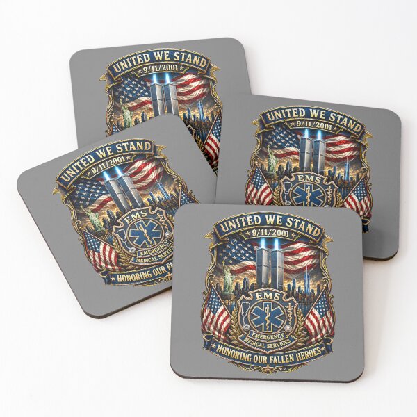 Item preview, United We Stand 9/11 EMS Memorial Tribute designed and sold by llunceford.