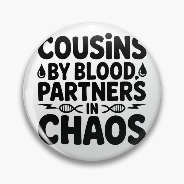Item preview, Cousins By Blood Partners In Chaos designed and sold by theartfulaspie.