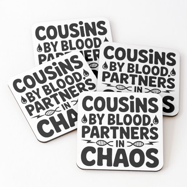 Item preview, Cousins By Blood Partners In Chaos designed and sold by theartfulaspie.
