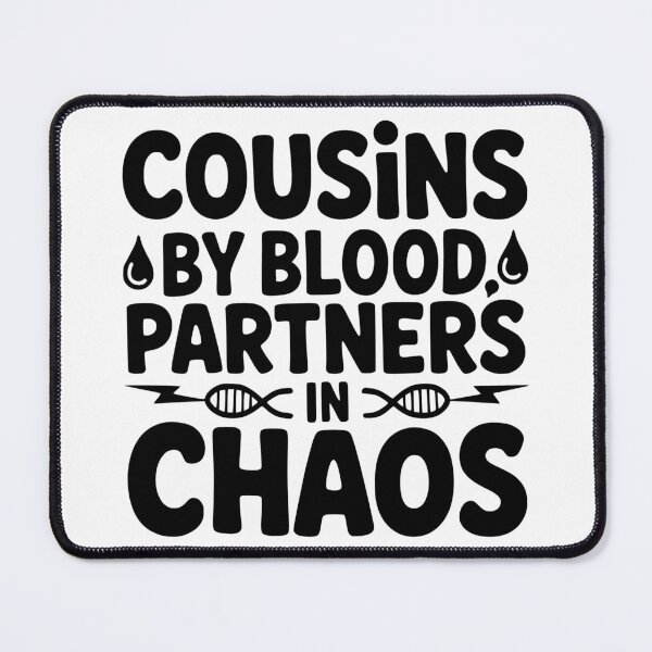 Item preview, Cousins By Blood Partners In Chaos designed and sold by theartfulaspie.