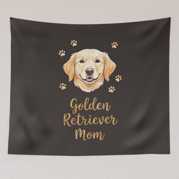 Item preview, Golden Retriever Mom Cute Watercolor Dog Design designed and sold by BMAMED2001.