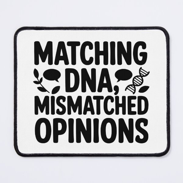 Item preview, Matching DNA Mismatched Opinions designed and sold by theartfulaspie.