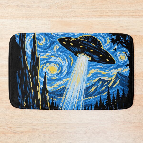 Item preview, Starry Night UFO designed and sold by humnoo.