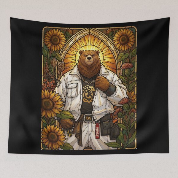 Item preview, Stained Glass Ben Bigger designed and sold by Thunderbelts.
