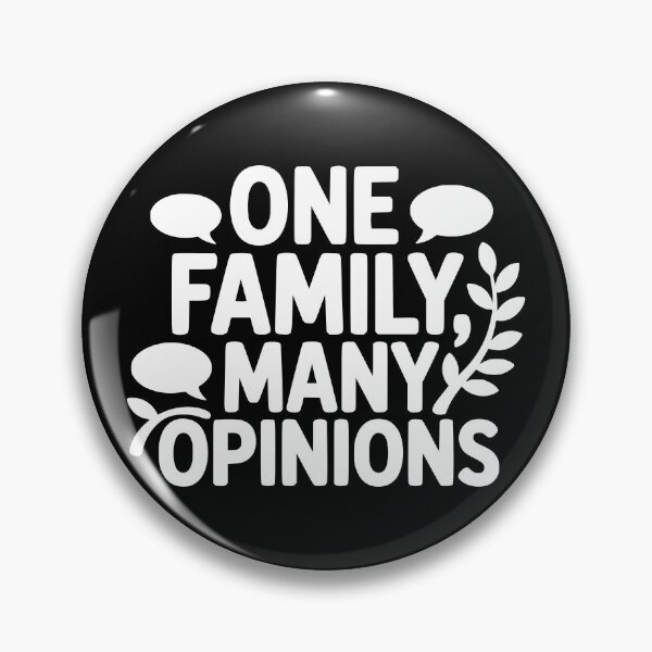 Item preview, One Family Many Opinions designed and sold by theartfulaspie.