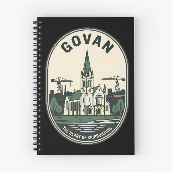Item preview, Govan Scotland Shipbuilding Vintage Travel Emblem designed and sold by k3rstman1.