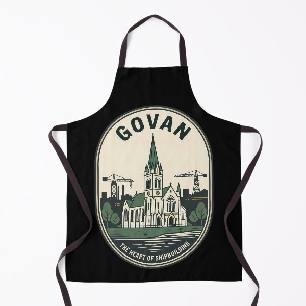 Item preview, Govan Scotland Shipbuilding Vintage Travel Emblem designed and sold by k3rstman1.
