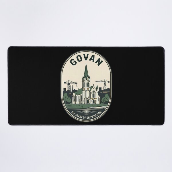 Item preview, Govan Scotland Shipbuilding Vintage Travel Emblem designed and sold by k3rstman1.