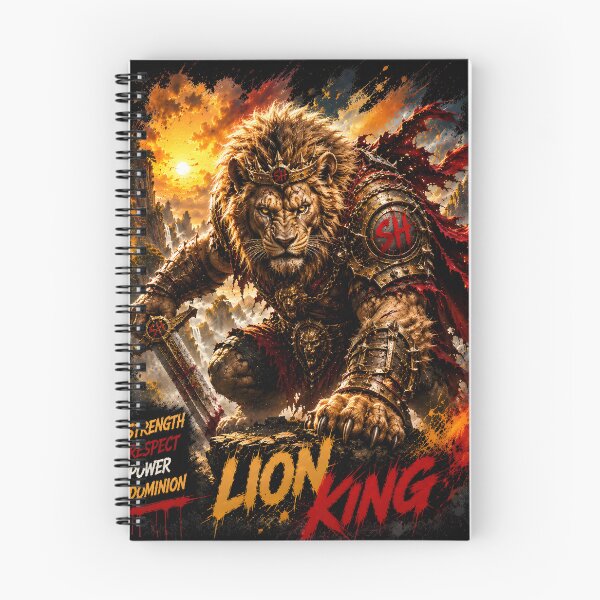 Item preview, Lion King Alpha Warrior Fantasy Streetwear Shirt designed and sold by Bizon2910.