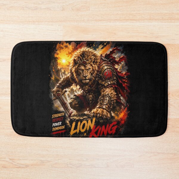 Item preview, Lion King Alpha Warrior Fantasy Streetwear Shirt designed and sold by Bizon2910.