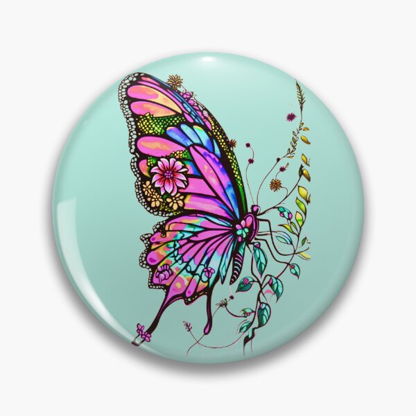 Item preview, The Electric Flora Butterfly: Frequencies of the Flora #7 designed and sold by Bloom Theory.