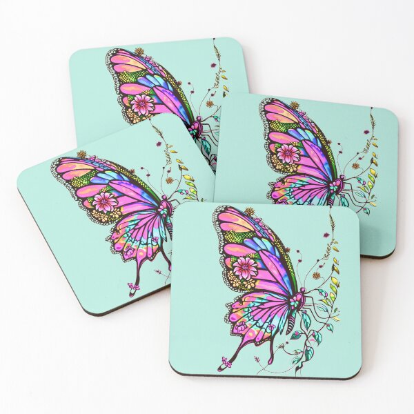 Item preview, The Electric Flora Butterfly: Frequencies of the Flora #7 designed and sold by Bloom Theory.