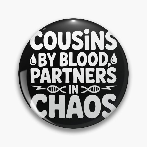 Item preview, Cousins By Blood Partners In Chaos designed and sold by theartfulaspie.