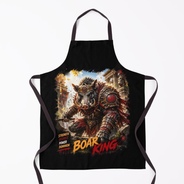 Item preview, Boar King Viking Beast Fantasy Warrior T-Shirt designed and sold by Bizon2910.