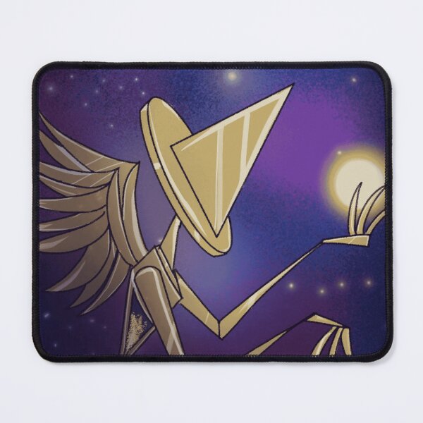 Item preview, Gold Hourglass Angel and Starry Sky Surreal Geometric Art designed and sold by CosmicGloom.