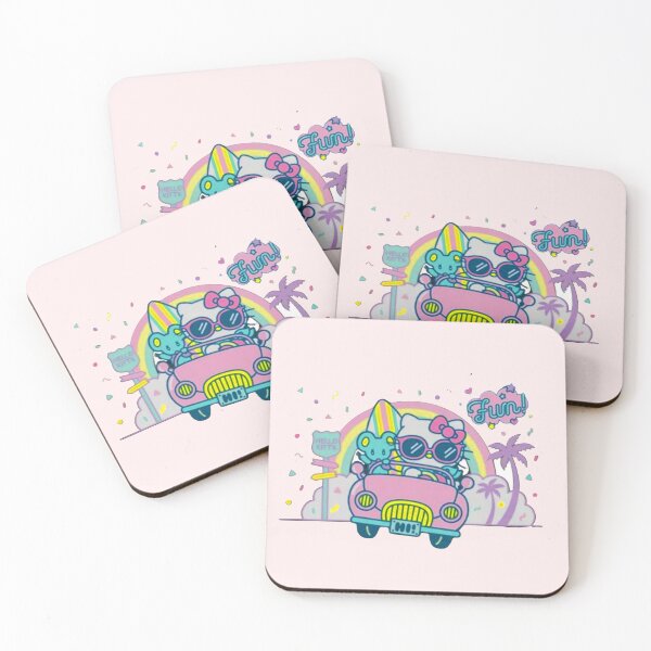 Item preview, Kitty Summer Road Trip Fun designed and sold by Heavenly-Cloudz.