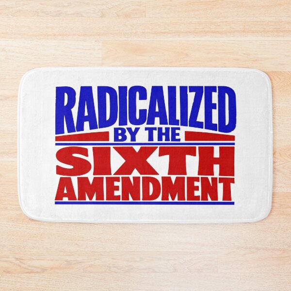 Item preview, Radicalizados por la Sexta Enmienda (Rojo y Azul) designed and sold by SilcrowDesign.
