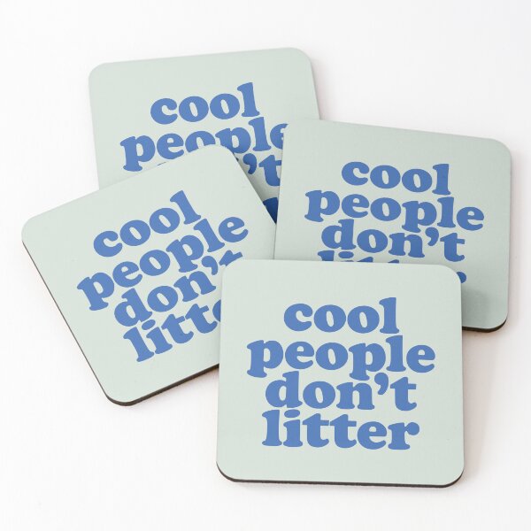Item preview, Don't Drop Trash - Aesthetic of Eco Conscious designed and sold by SweetLog.