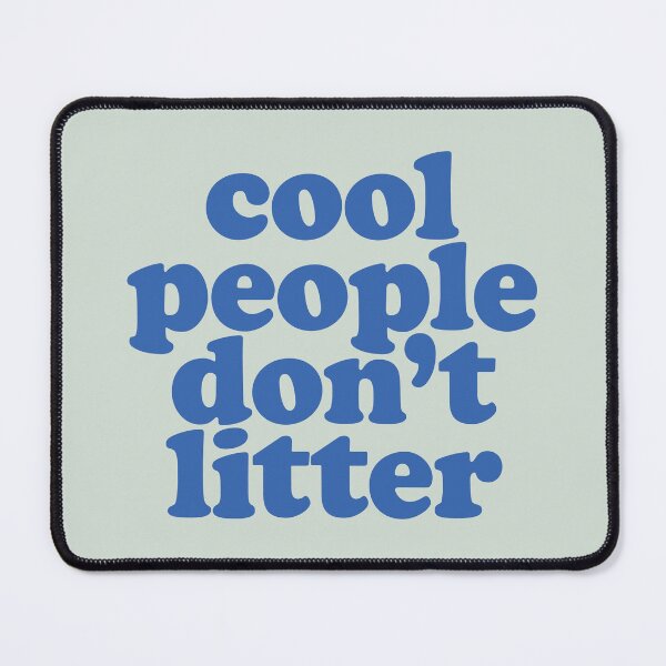 Item preview, Don't Drop Trash - Aesthetic of Eco Conscious designed and sold by SweetLog.