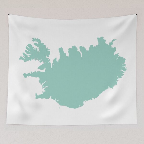 Item preview, Iceland Love in Mint designed and sold by Maren Misner.