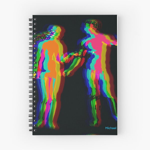 Item preview, A&E Glitch Echo | Neon Human Connection designed and sold by MikZviagin.