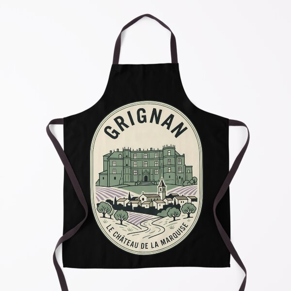Item preview, Grignan France Vintage Travel Emblem Château Marquise designed and sold by k3rstman1.
