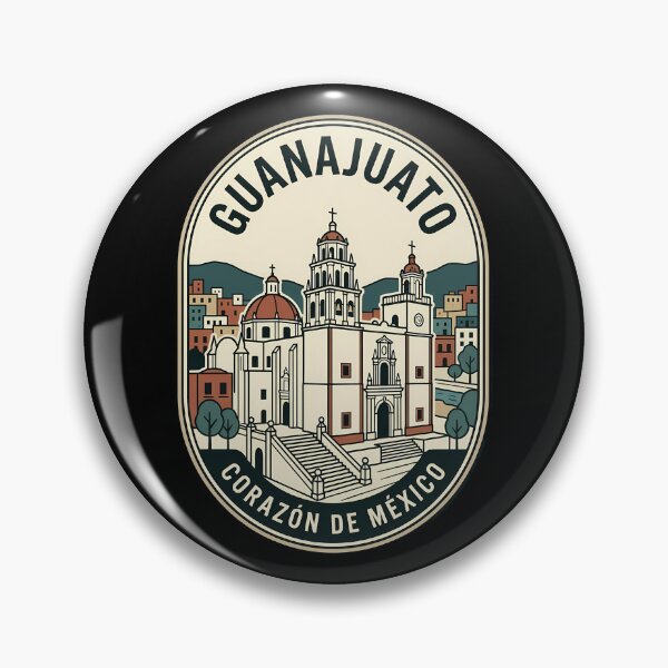 Item preview, Guanajuato Mexico Retro Vintage Travel Emblem designed and sold by k3rstman1.