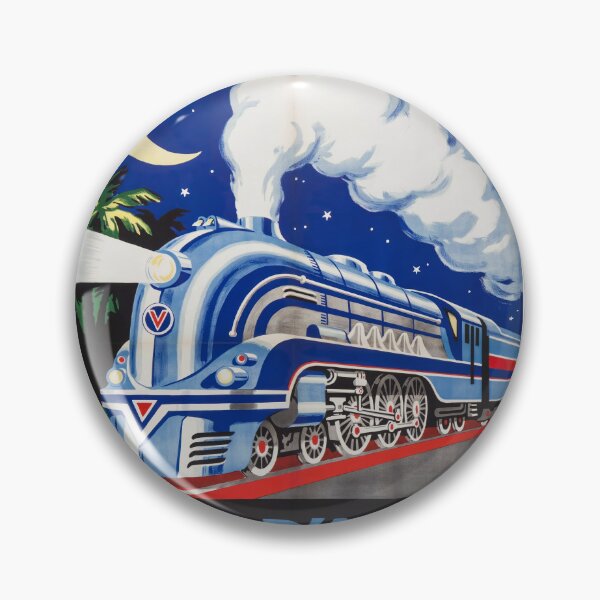 Item preview, Côte d'Azur Pullman Express Vintage Poster | Art Deco French Riviera Railway designed and sold by paulo silveira.