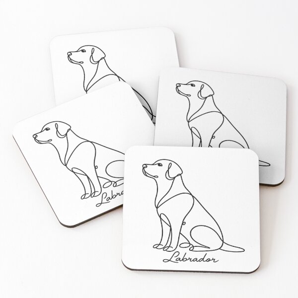Item preview, Minimalist Labrador – Simple Clean Dog Art designed and sold by Tee Visions.