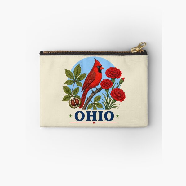 Item preview, Ohio Cardinal & Scarlet Carnation Homage designed and sold by The-Drip-Studio.