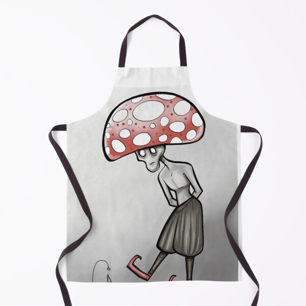 Item preview, Sad Red Fly Agaric Mushroom Man Goblin Illustration designed and sold by CosmicGloom.