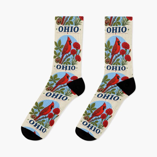 Item preview, Ohio Cardinal & Scarlet Carnation Homage designed and sold by The-Drip-Studio.