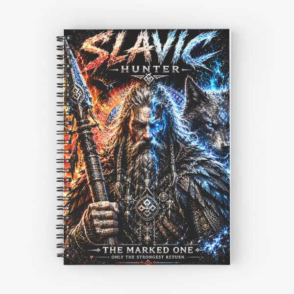 Item preview, Slavic Hunter The Marked One Nordic Fantasy Shirt designed and sold by Bizon2910.