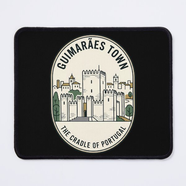 Item preview, Guimarães Portugal Vintage Travel Emblem designed and sold by k3rstman1.