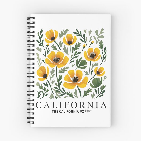 Item preview, California Vintage Flowers - California Poppy Botanical Illustration designed and sold by JessArty ⭐⭐⭐⭐⭐.