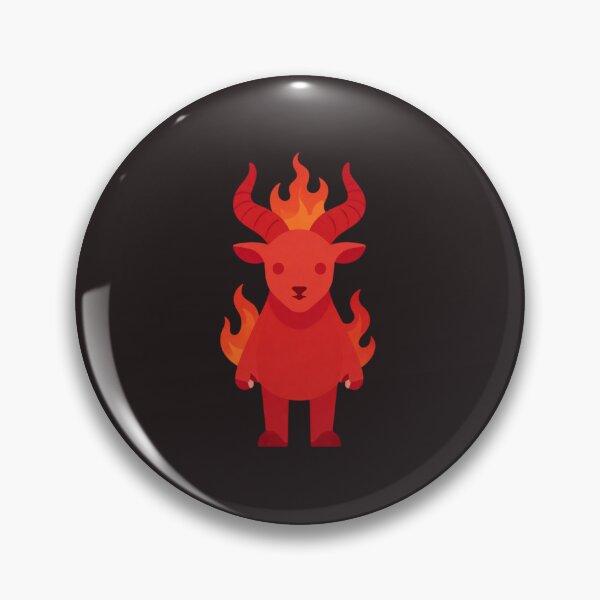 Item preview, Fire Goat 2027 Chinese Zodiac Year of the Goat Lucky Symbol designed and sold by Lucky 777.