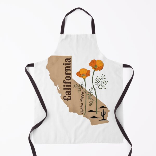Item preview, California Vintage Flowers - California Poppy State Silhouette designed and sold by JessArty ⭐⭐⭐⭐⭐.