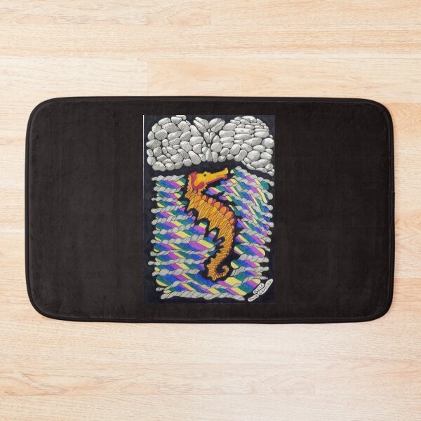 Item preview, 1122 - SEAHORSE DESIGN - DAVE EDWARDS - MIXED MEDIA - 2026 designed and sold by BLYTHART.