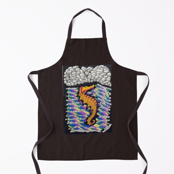 Item preview, 1122 - SEAHORSE DESIGN - DAVE EDWARDS - MIXED MEDIA - 2026 designed and sold by BLYTHART.