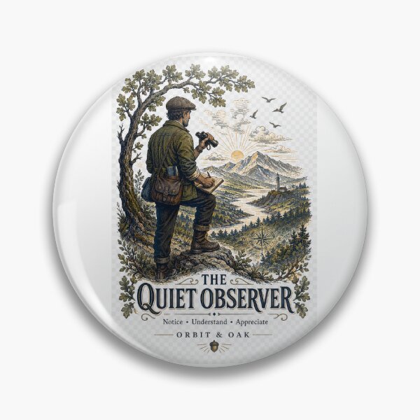 Item preview, The Quiet Observer designed and sold by OrbitOak.
