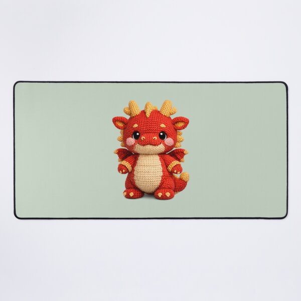 Item preview, Cute Knitted Year Of The Dragon | Kawaii 3D Chinese New Year Zodiac Knit Art designed and sold by Moons Studio.