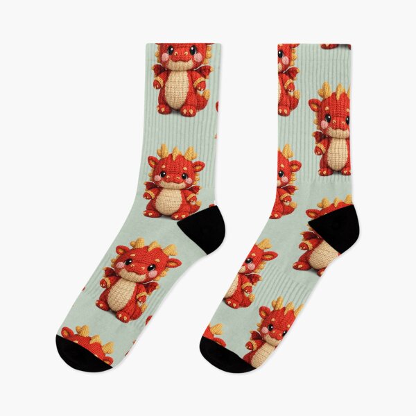 Item preview, Cute Knitted Year Of The Dragon | Kawaii 3D Chinese New Year Zodiac Knit Art designed and sold by Moons Studio.