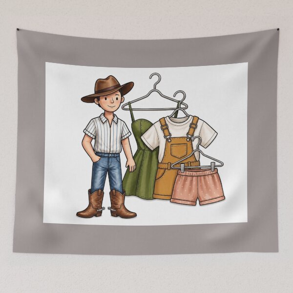 Item preview, Little Cowboy Showcase designed and sold by LC Studio by LiliCondez.