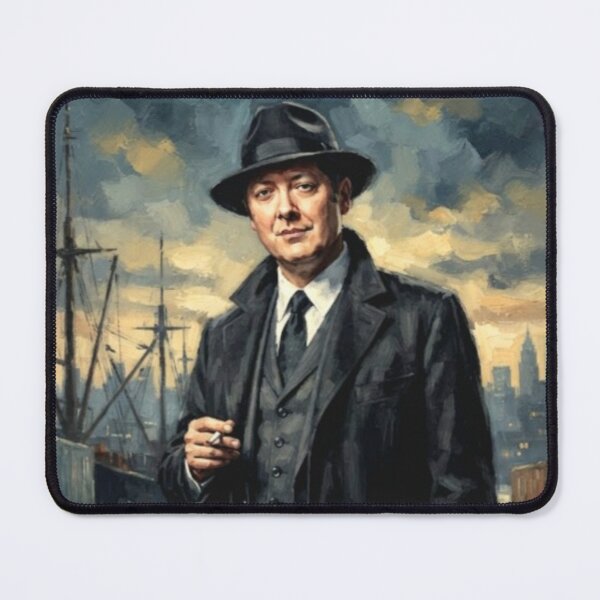 Item preview, Blacklist: Retro Crime Thriller Tribute Art Poster designed and sold by Art's Diner.