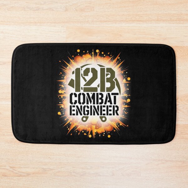 Item preview, 12B Combat Engineer — U.S. Army MOS Explosion Graphic Military Engineering Design designed and sold by GFamilyC.
