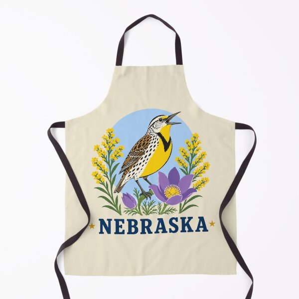 Item preview, Nebraska Meadowlark & Goldenrod Homage designed and sold by American Fieldmark Studio.