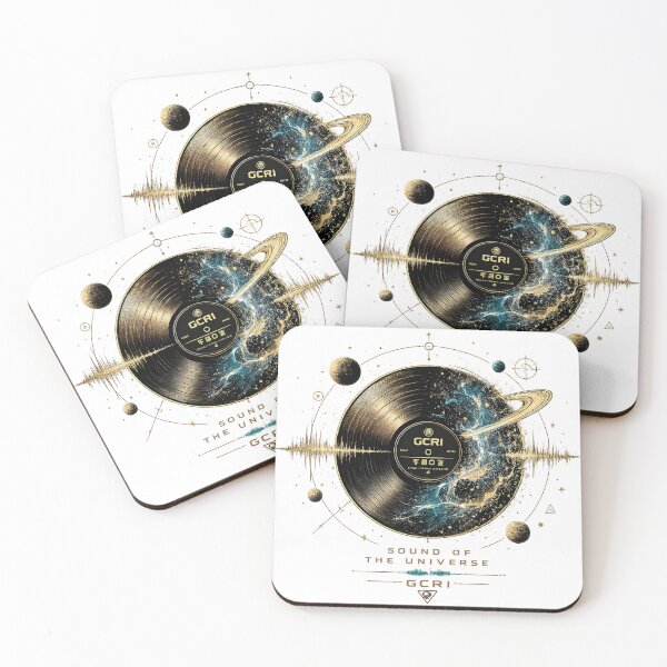 Item preview, GCR1 Sound of the Universe | Cosmic Vinyl Record Space Music Streetwear Design designed and sold by GCR1.