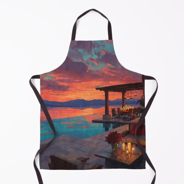 Item preview, Outdoor Terrace At Sunset designed and sold by Rtymer.