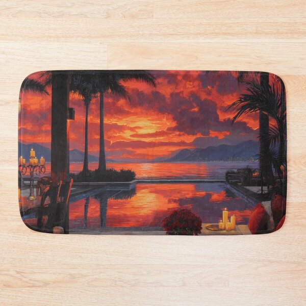 Item preview, Outdoor Terrace At Sunset designed and sold by Rtymer.